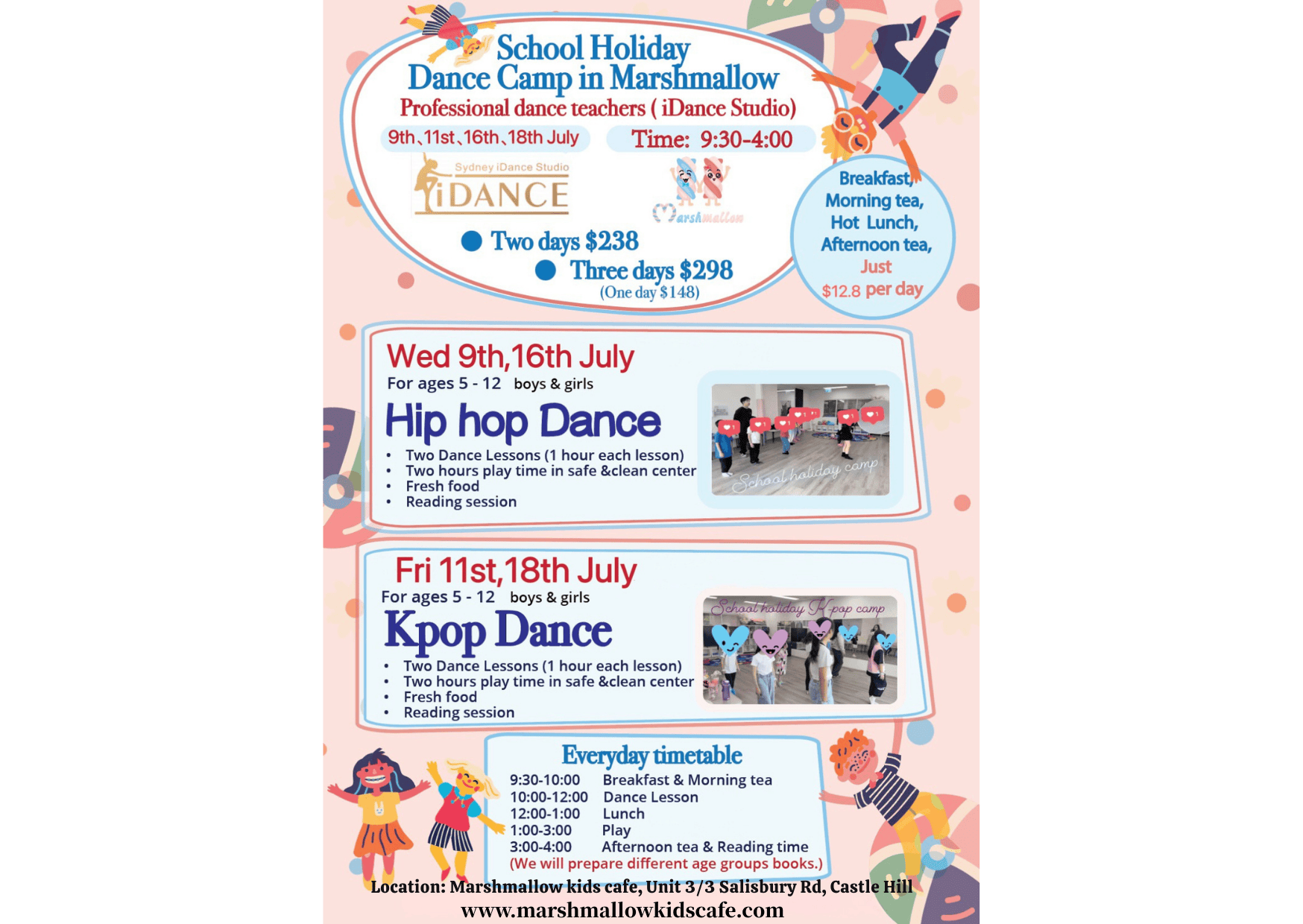 2025 July School Holiday Camp