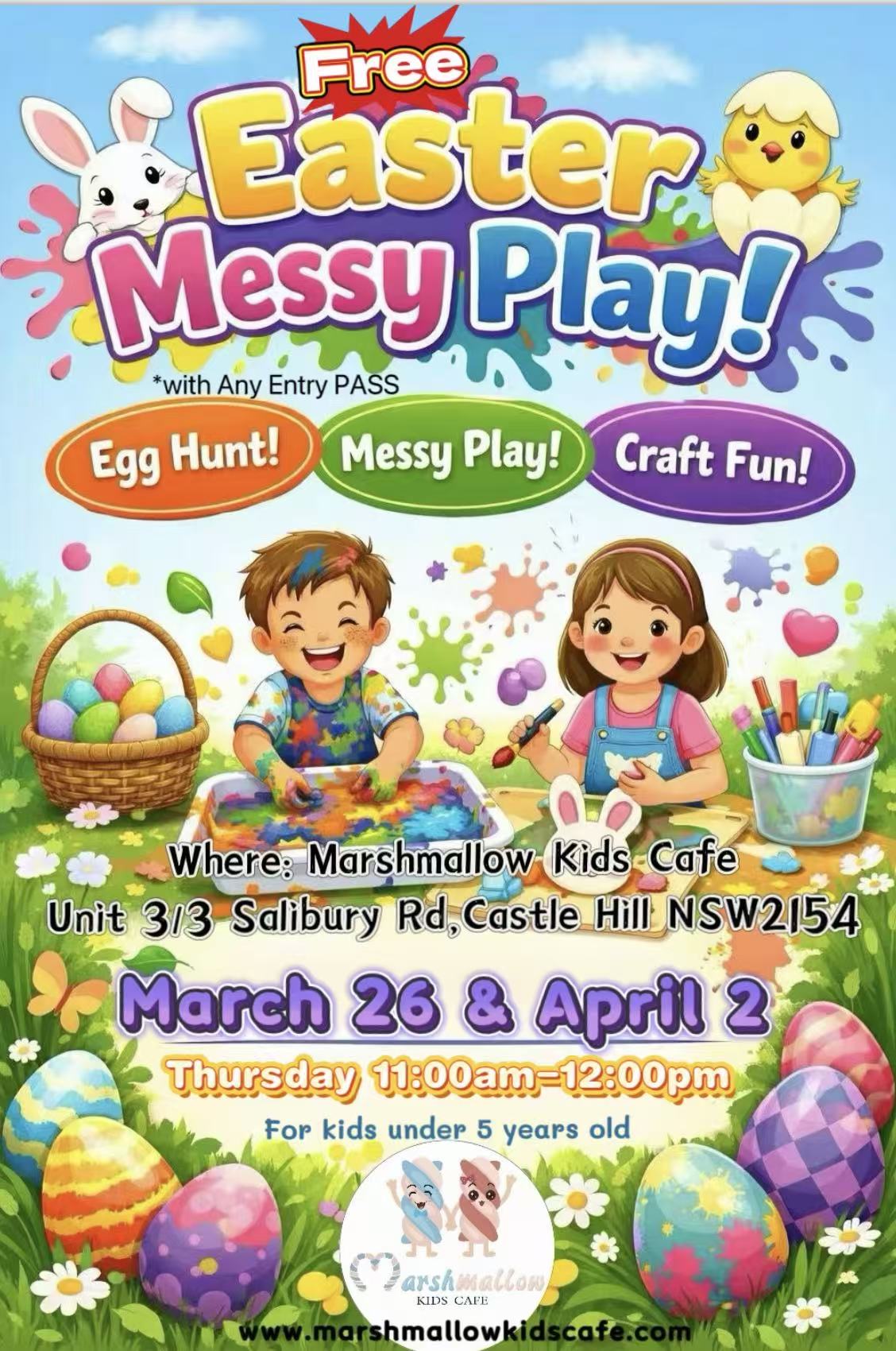 Free Easter Messy Play